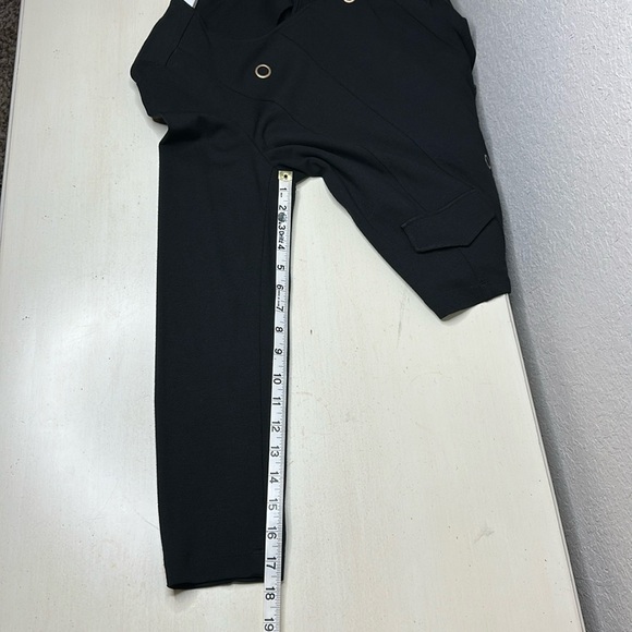 CAbi Black Ponte Knit Moto Jacket 615 Size Medium - Picture 13 of 13